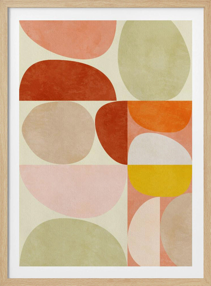 Pastel Geometry | Poster