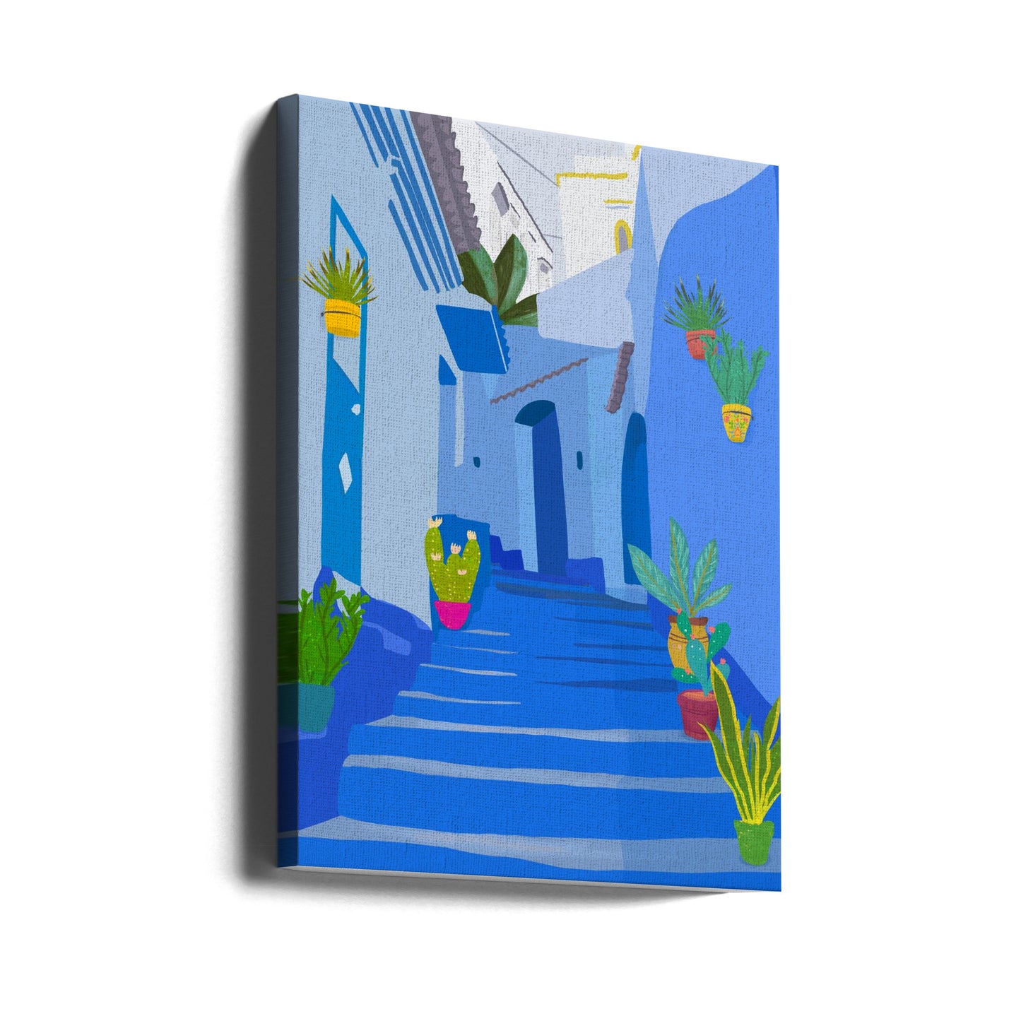 Ciudad azul | Impresiones en Lienzo