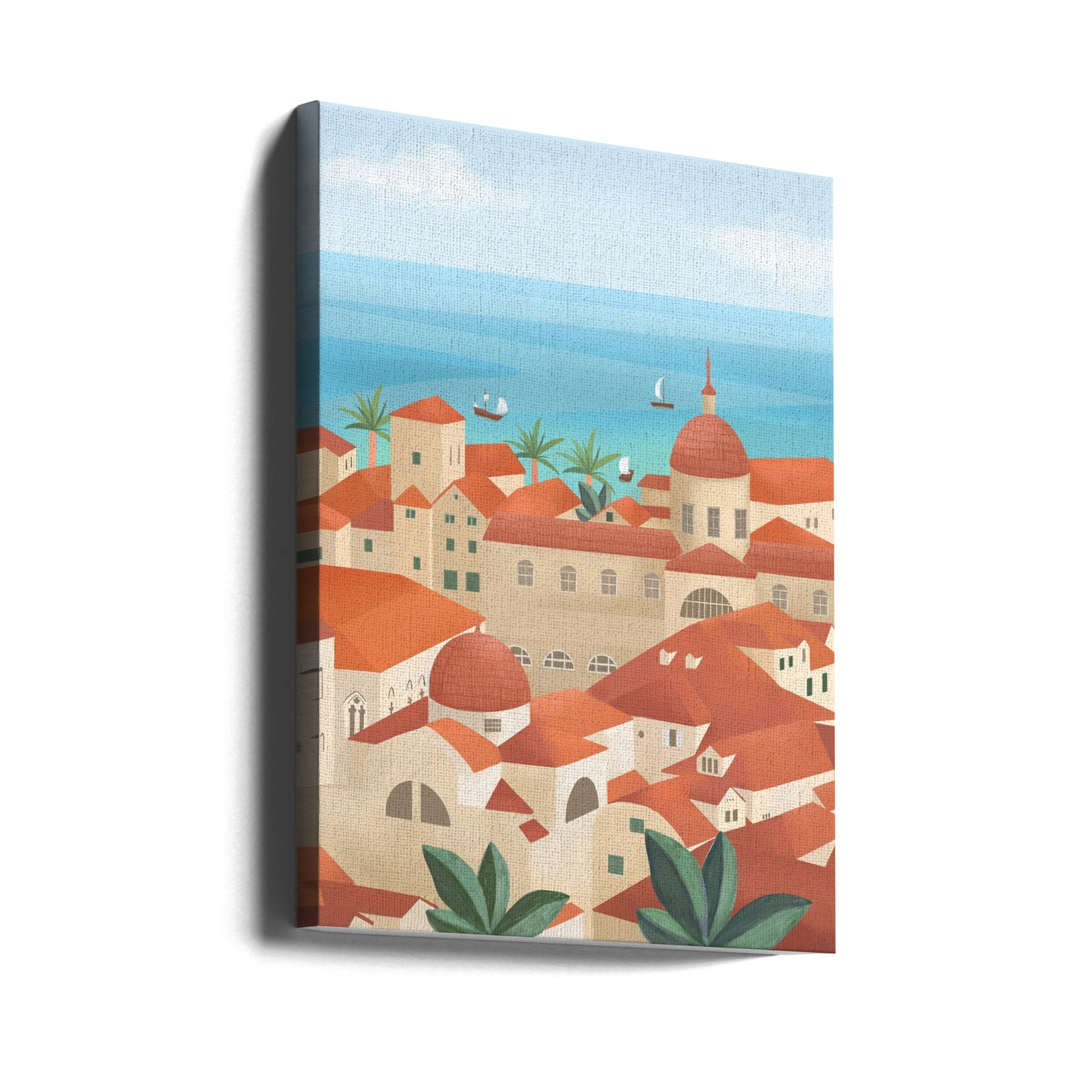 Casco antiguo de Dubrovnik | Impresiones en Lienzo