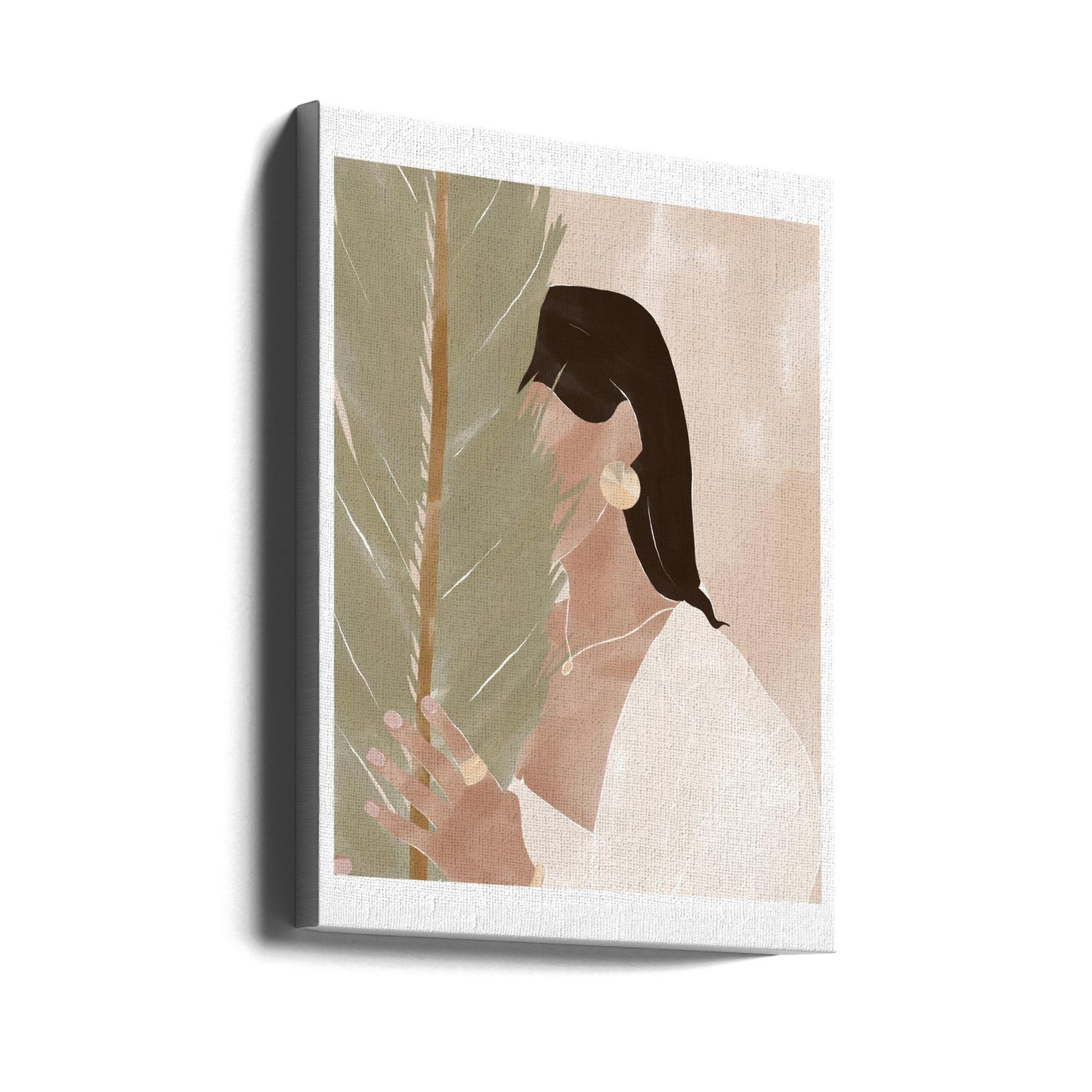 Plant Girl | Canvas