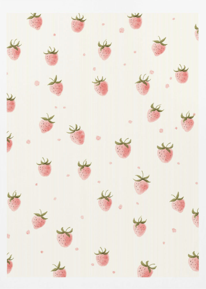 Fraises fraîches et simples | Affiches