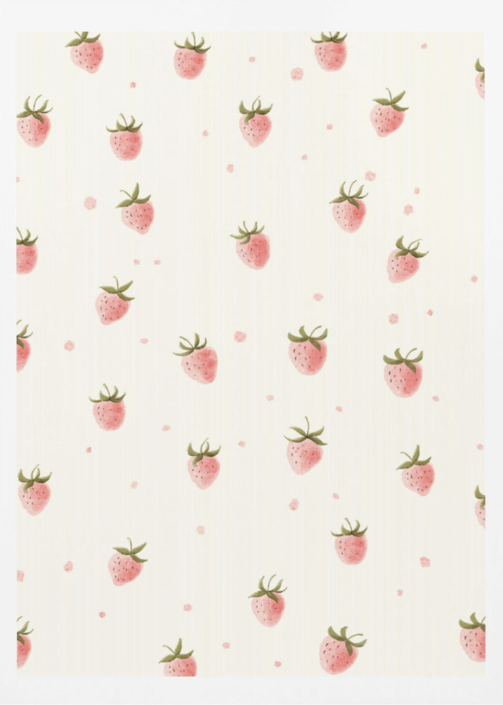 Fraise fraîche simple | Posters - Affiche Artistique