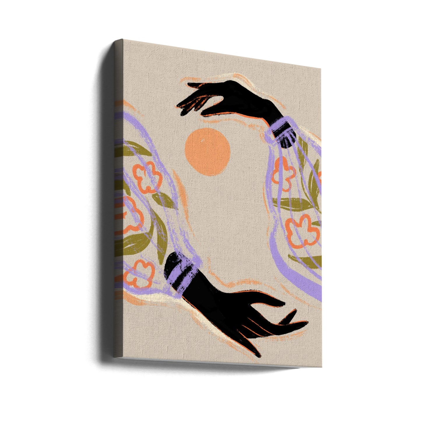 Embrassez le soleil | Tableaux sur Toile