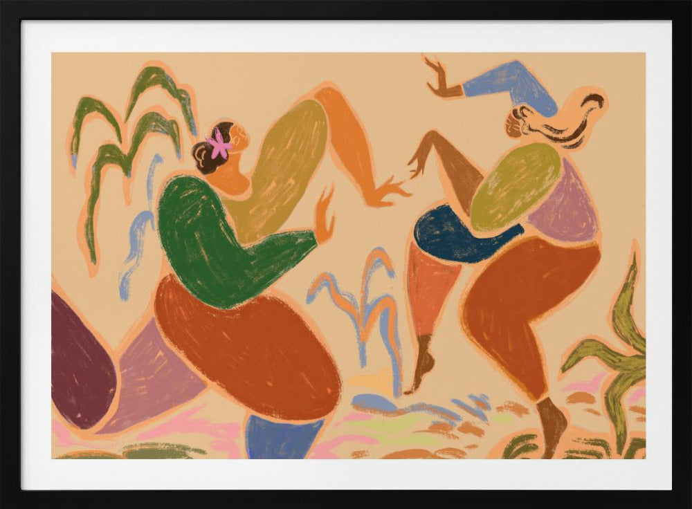 Schwestern des Rhythmus | Poster - Kunstdruck