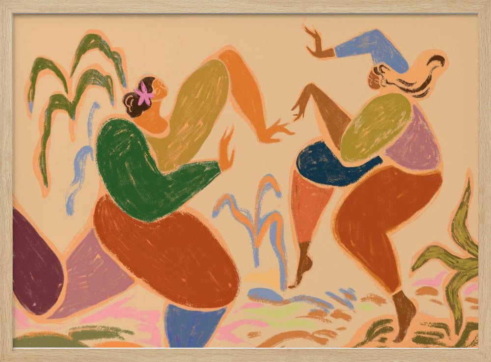 Schwestern des Rhythmus | Poster - Kunstdruck