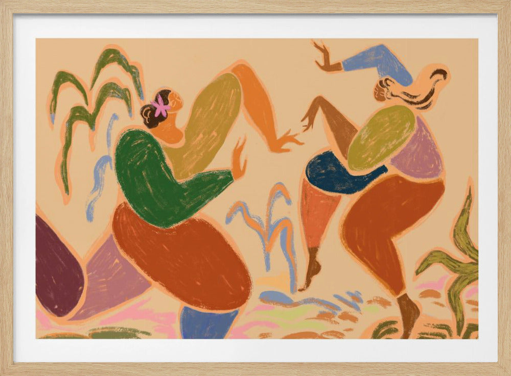 Schwestern des Rhythmus | Poster - Kunstdruck