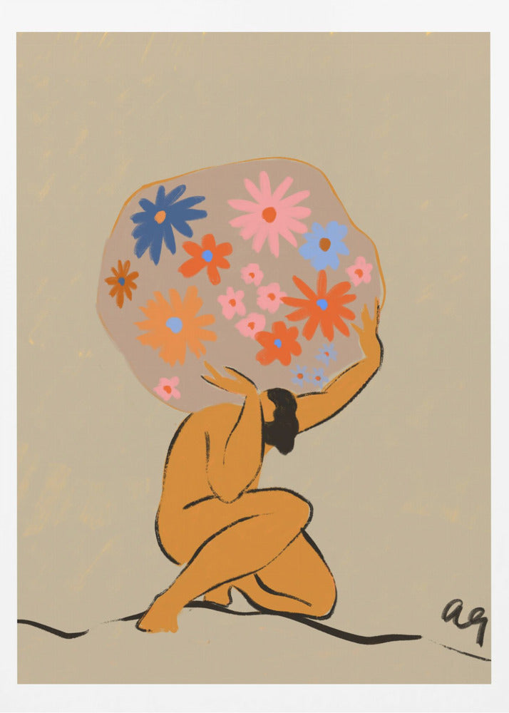 Le monde sur ses épaules | Affiches