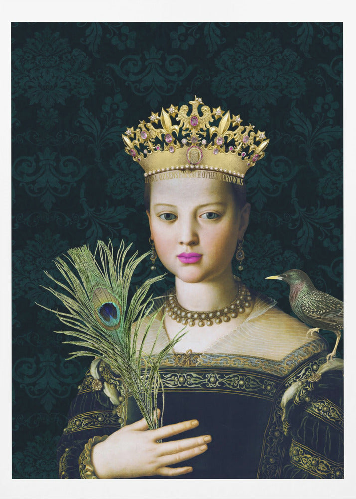 Couronne de reine authentique | Affiche