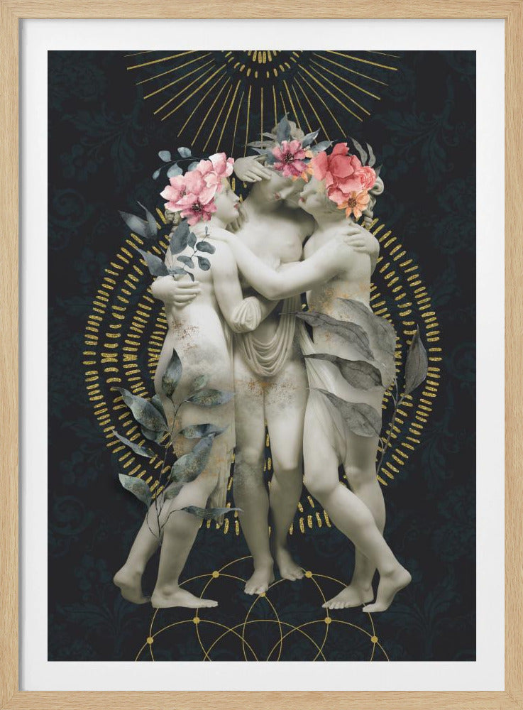 Homenaje a la delicada fuerza de la mujer IV | Posters - Impresiones de Arte