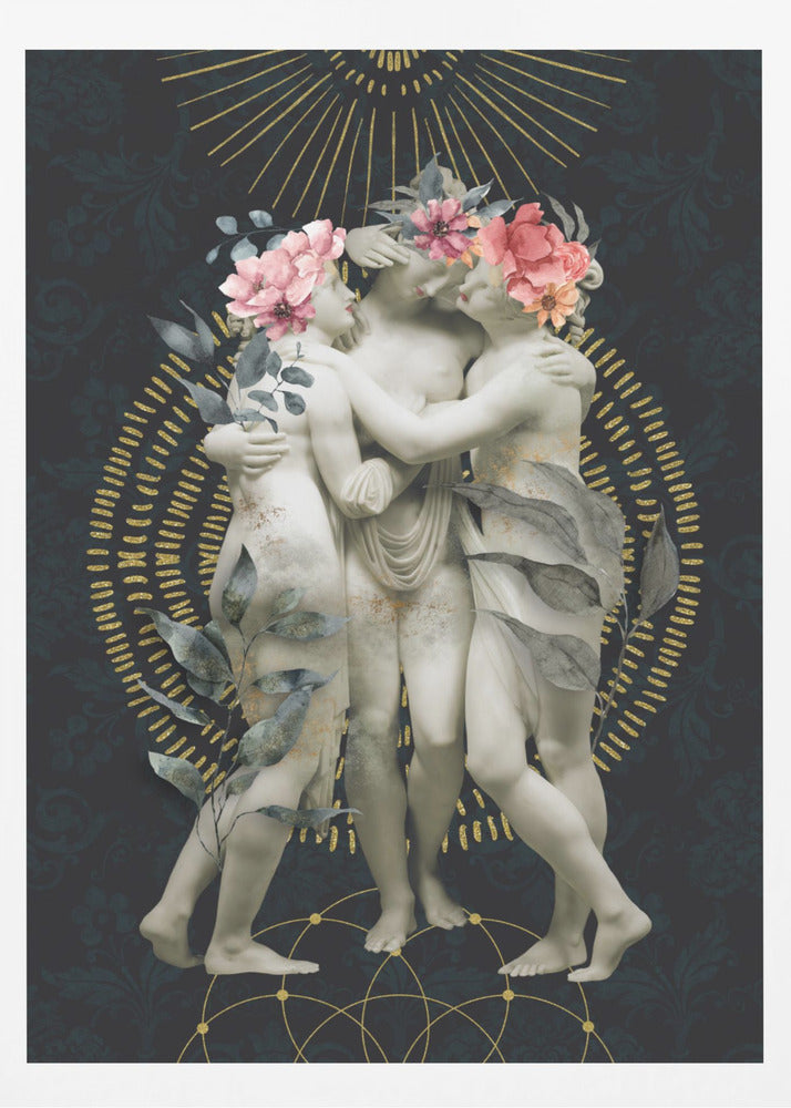 Homenaje a la delicada fuerza de la mujer IV | Posters - Impresiones de Arte