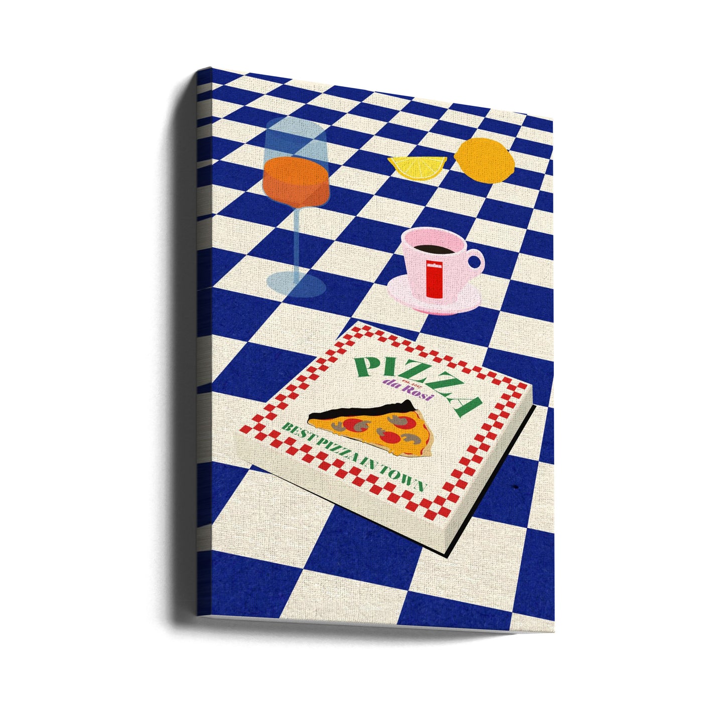 Le menu italien | Tableaux sur Toile