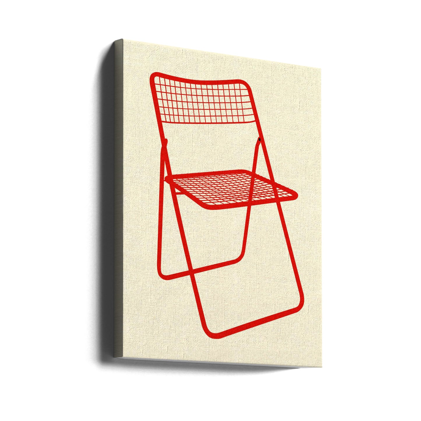 Ted Net Chair Red | Canvas