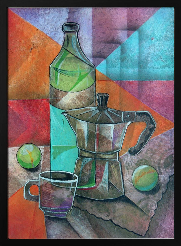 Natura morta con caffettiera | Poster - Stampe d’Arte