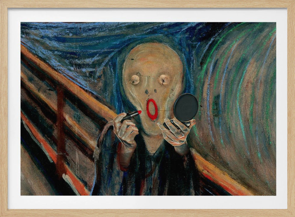 Maquillage hurlant | Affiche