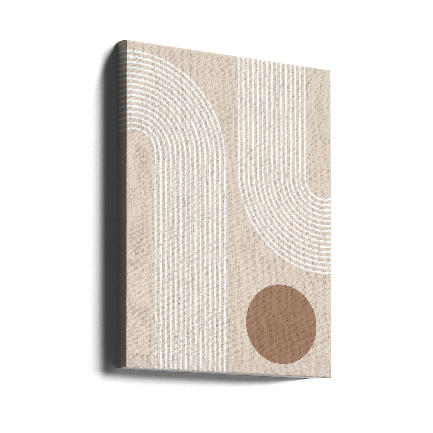 Beige båge Poster | Canvas