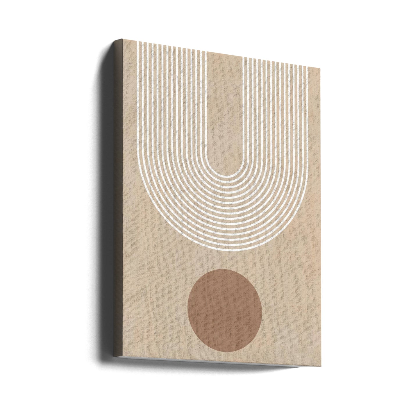 Beige Arc Poster - Kunstdruck | Leinwand-Bilder