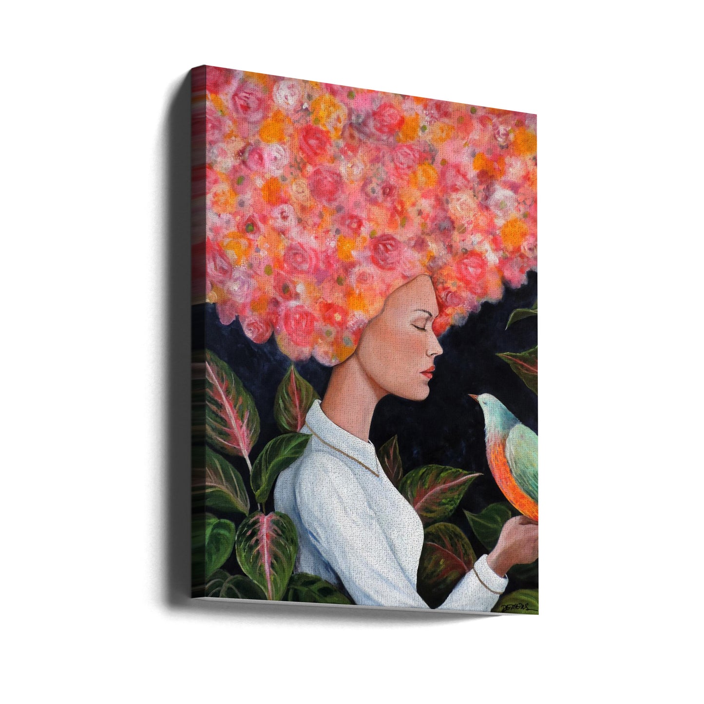 Als de student klaar is, verschijnt de meester | Canvasprints