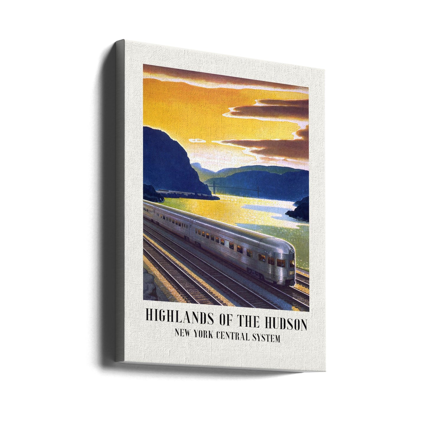 Højlandet i Hudson New York Central System | Lærredsbilleder