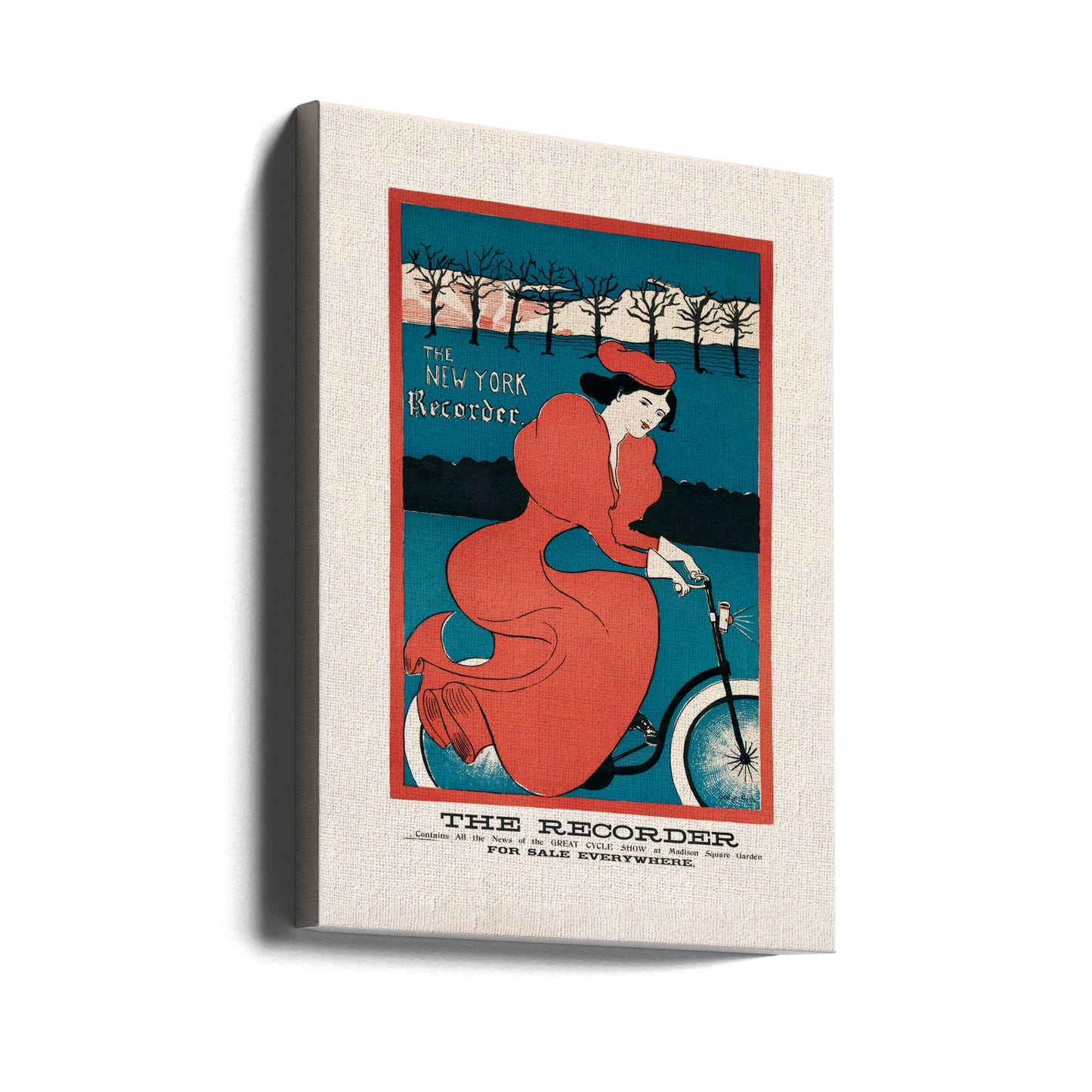 The New York Recorder (1895) von G.F. Scotson Clark | Leinwand-Bilder
