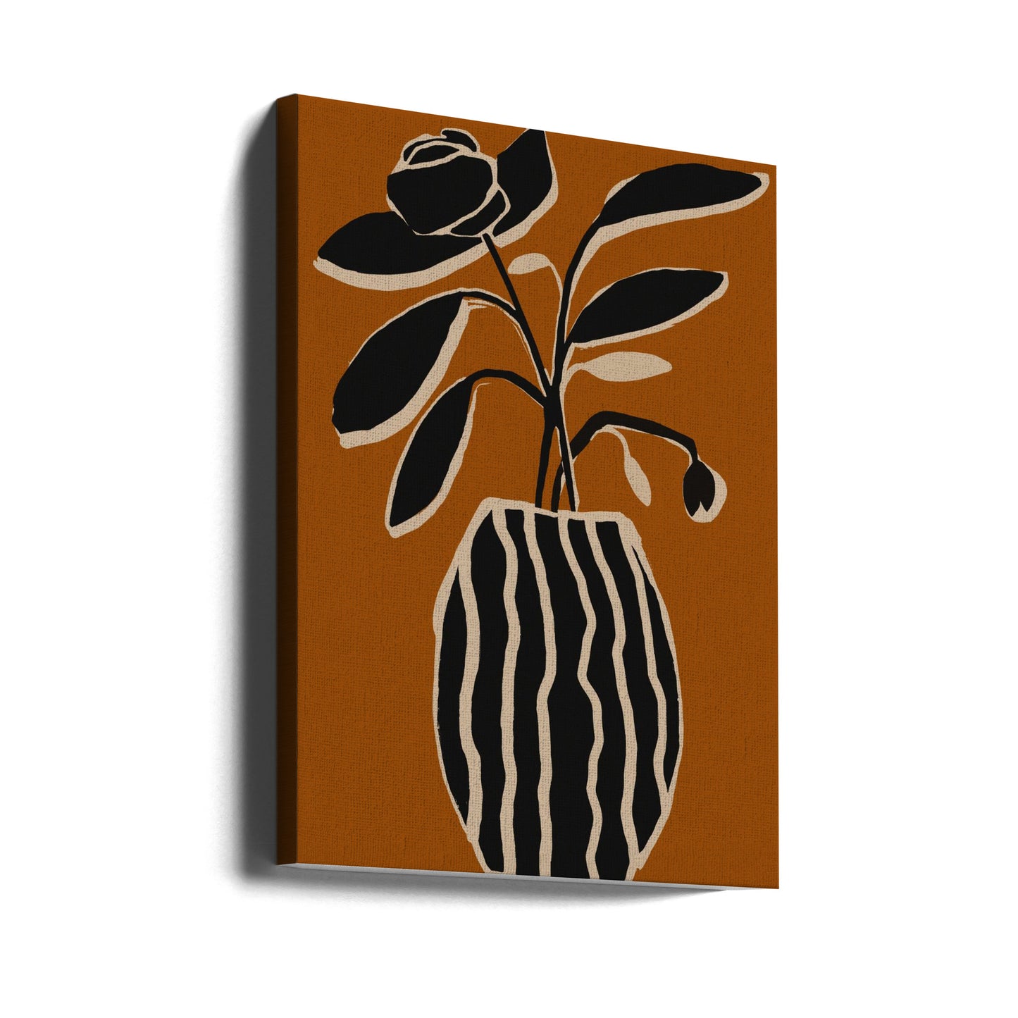Ockra Stilleben Nr 5 | Canvas