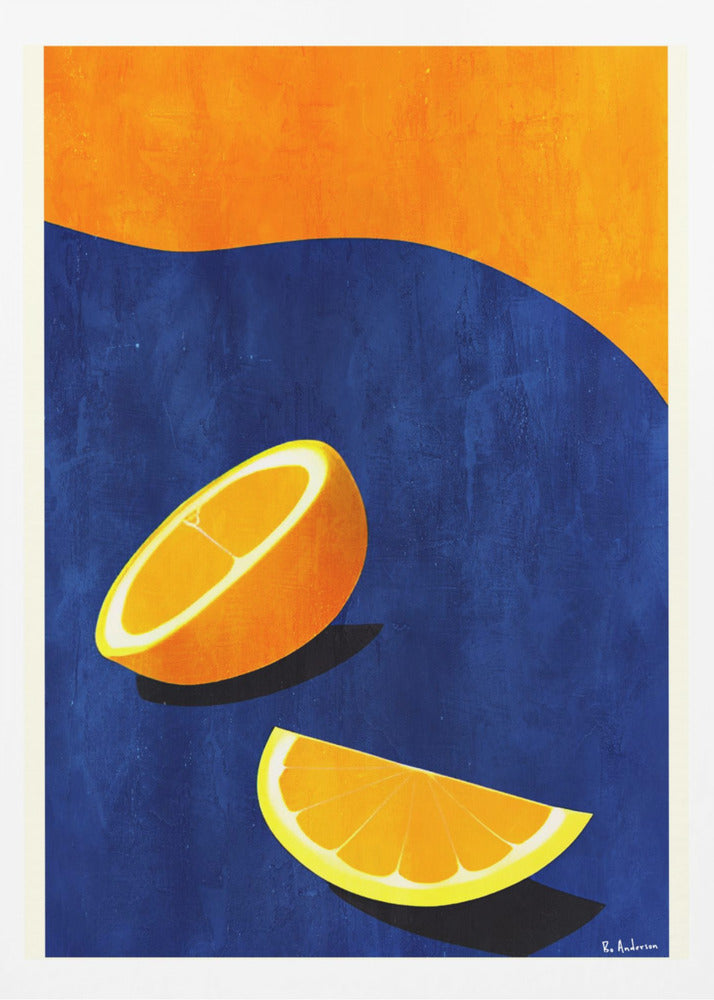Petit Déjeuner, Deux Oranges | Affiches