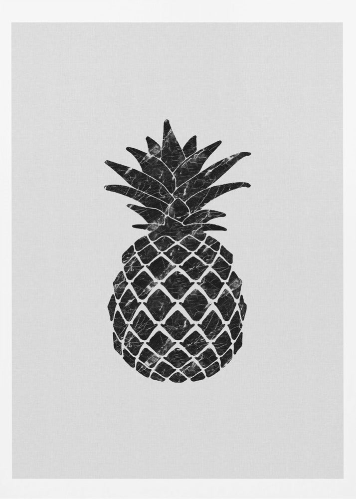Ananas marbré | Affiche