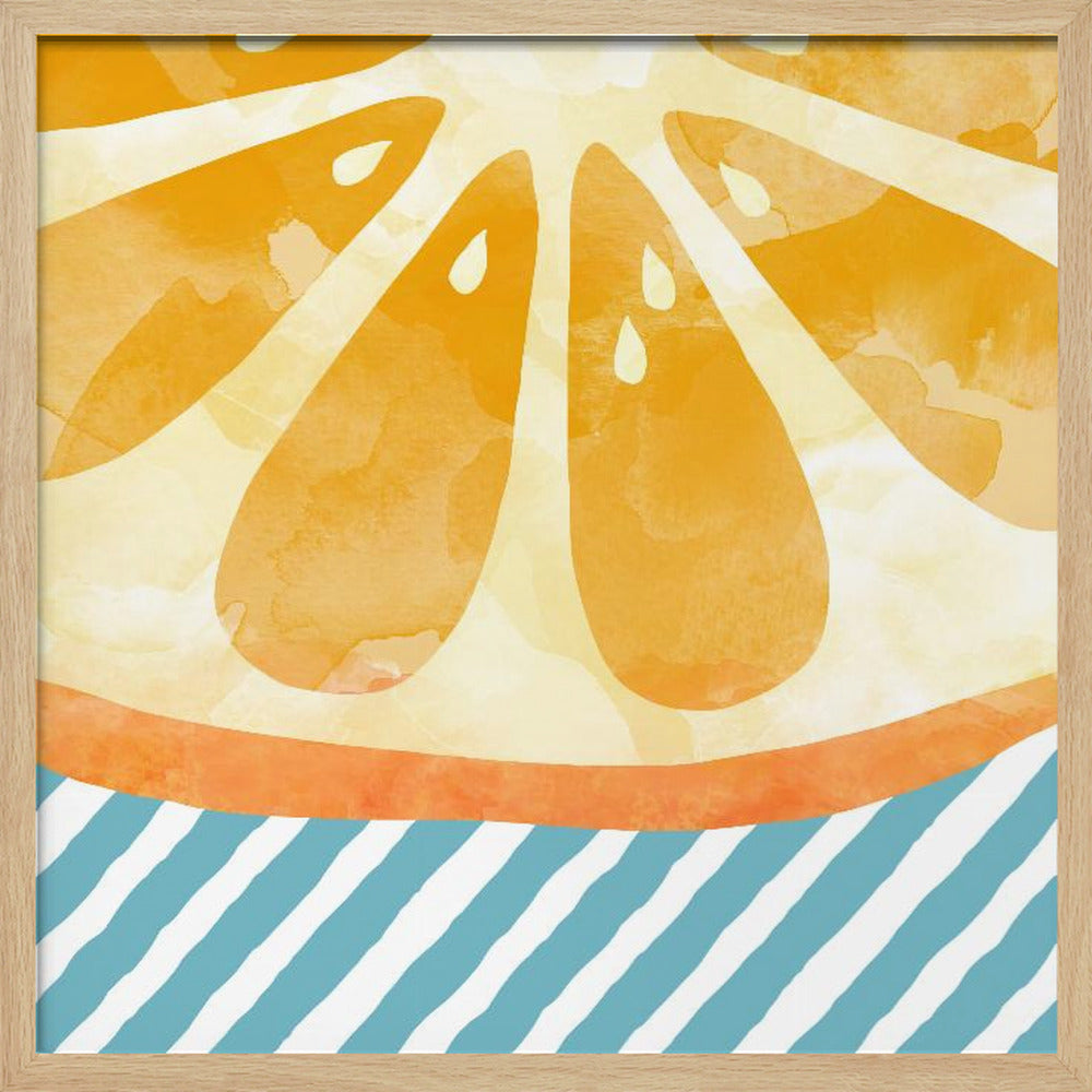 Astratto arancione | Poster - Stampe d’Arte