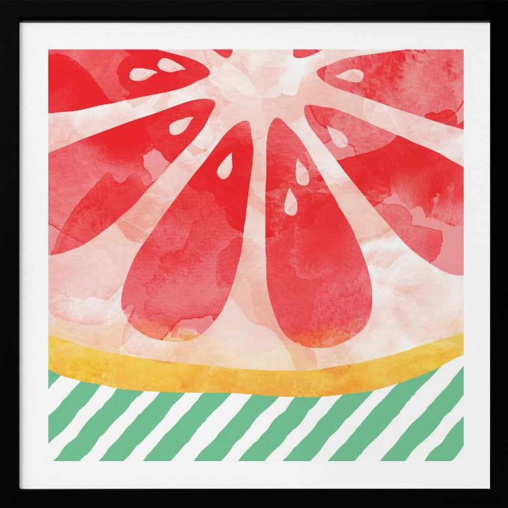 Pamplemousse rouge | Posters - Affiche Artistique