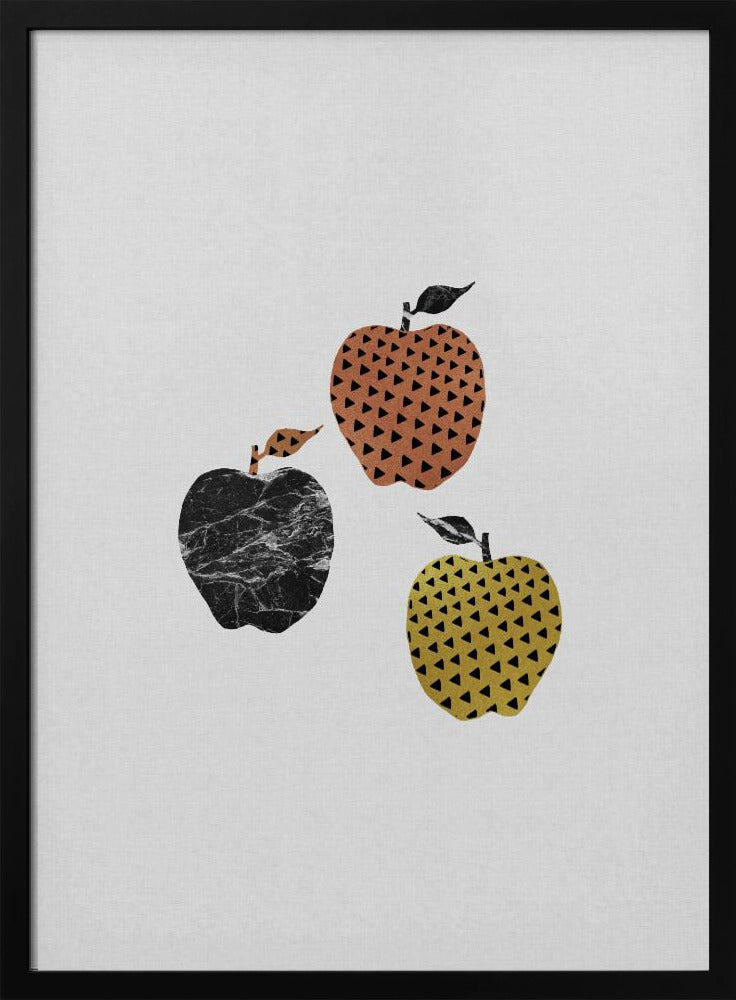Scandi Apples | Poster