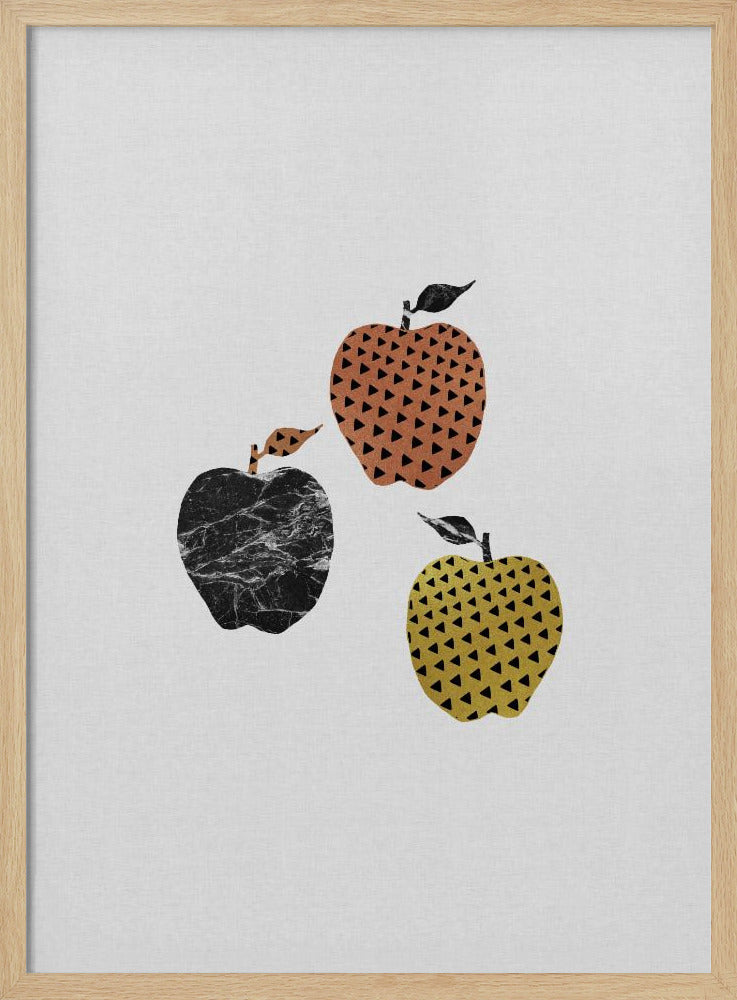 Scandi Apples | Poster