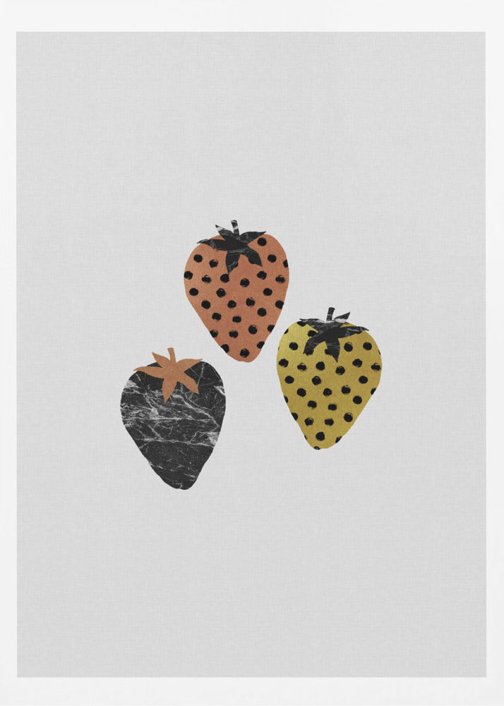 Fraises scandinaves | Posters - Affiche Artistique