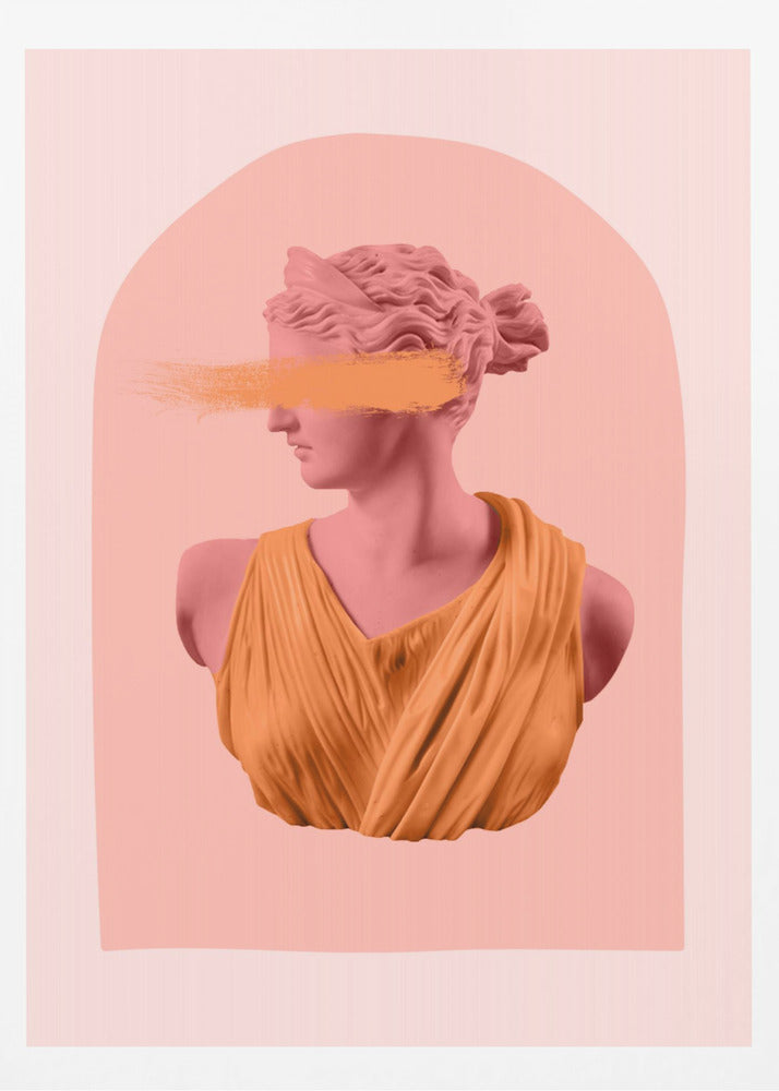Artemis rose orange2 ratio | Affiches