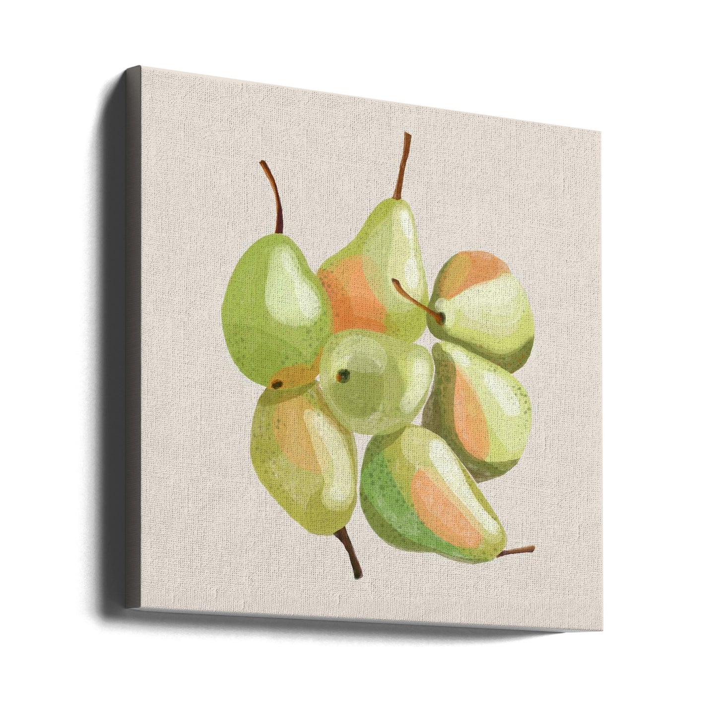Seven pears | Canvas