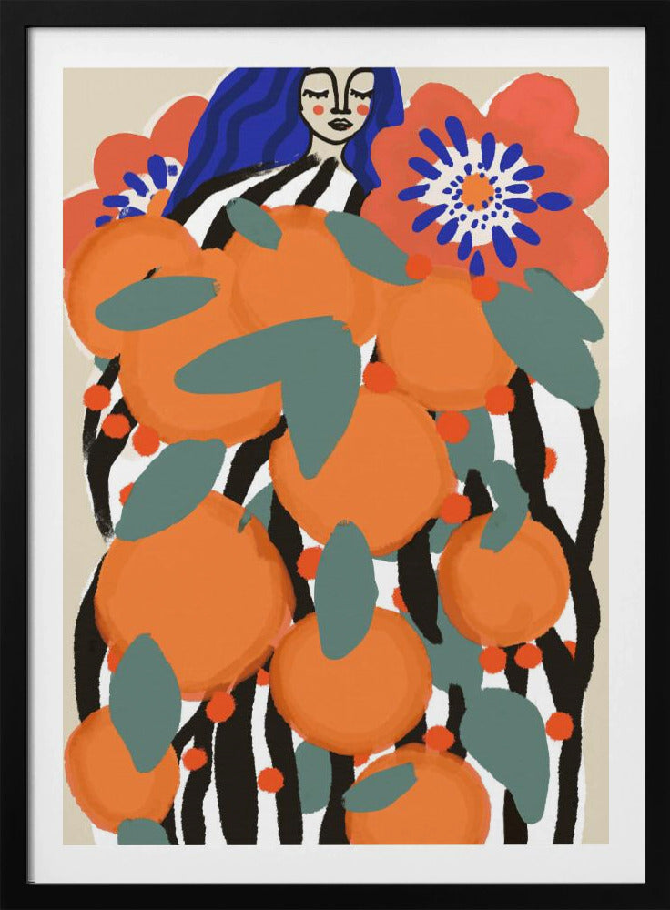 Frugtprinsesse | Plakater - Kunsttryk
