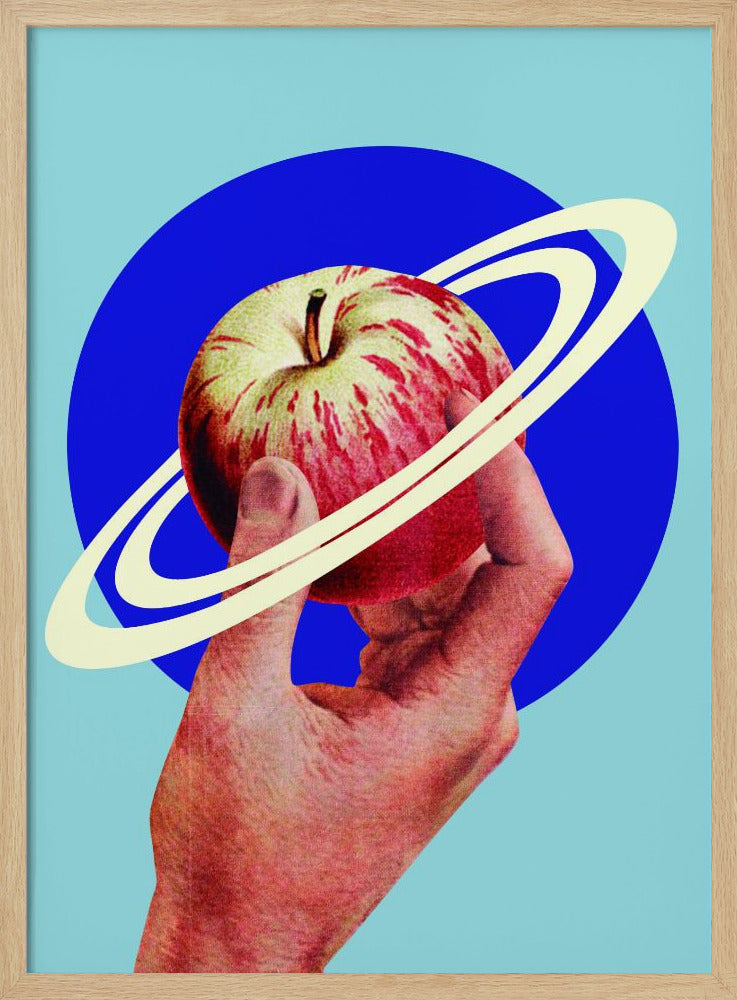 NASA Ruimte Apple | Posters - Kunstdrukken