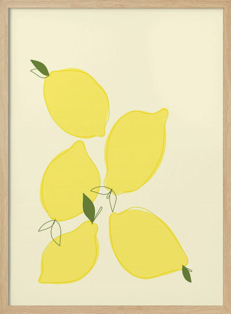 Citroenharmonie | Posters - Kunstdrukken