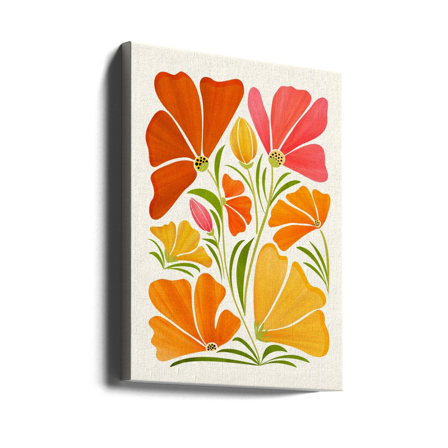 Fiori selvatici primaverili | Stampe su Tela