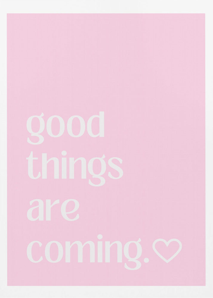 Brise rose pleine d'espoir | Affiche