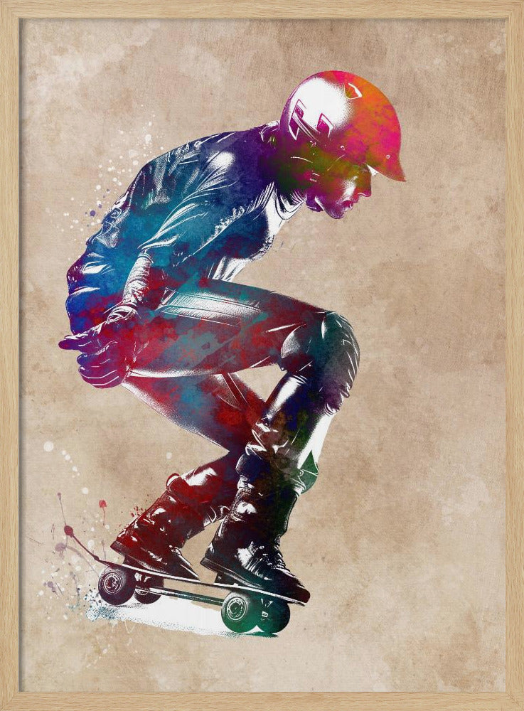 Skateboard #skate #skateboard #sport | Poster