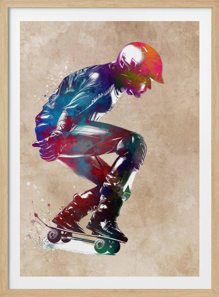 Skateboard #skate #skateboard #sport | Poster