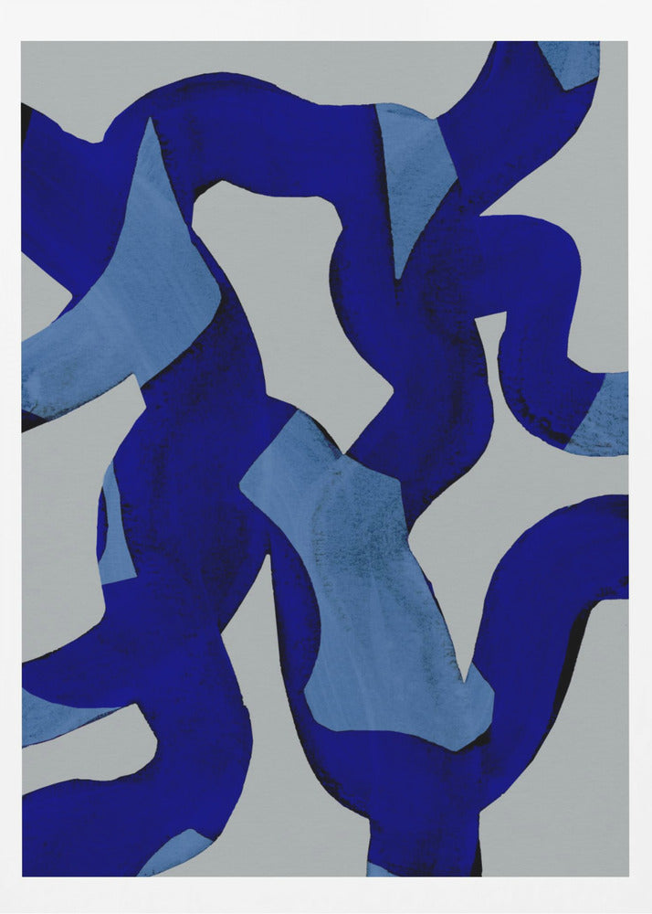 Coups de pinceau abstraits 65X | Affiches