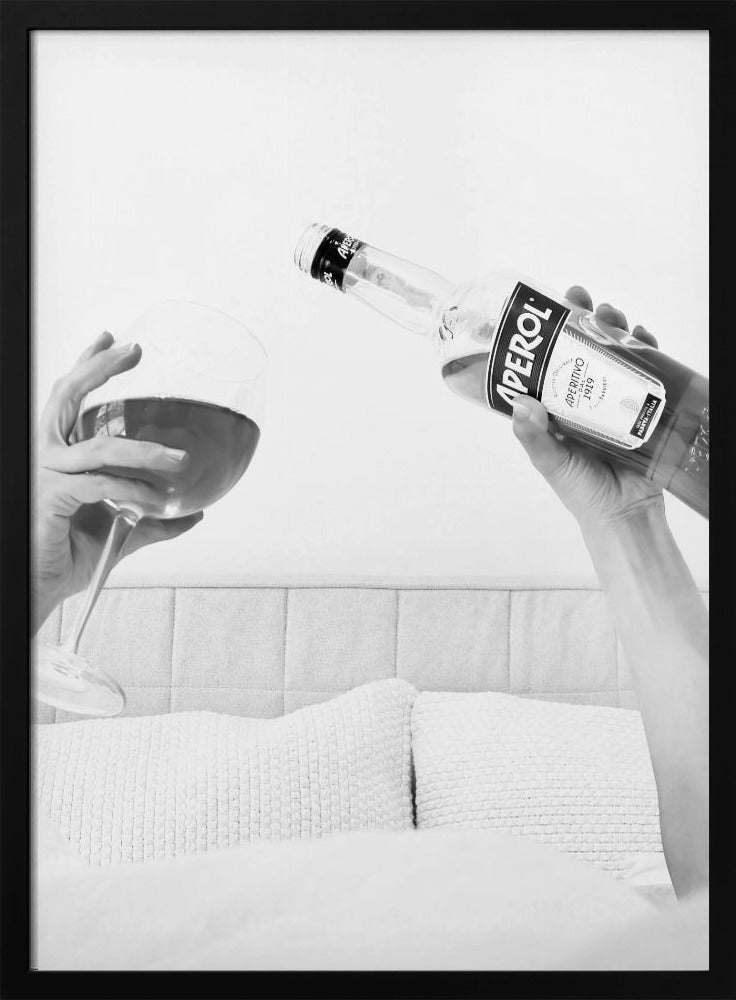 Aperol In Bed Stäng | Poster