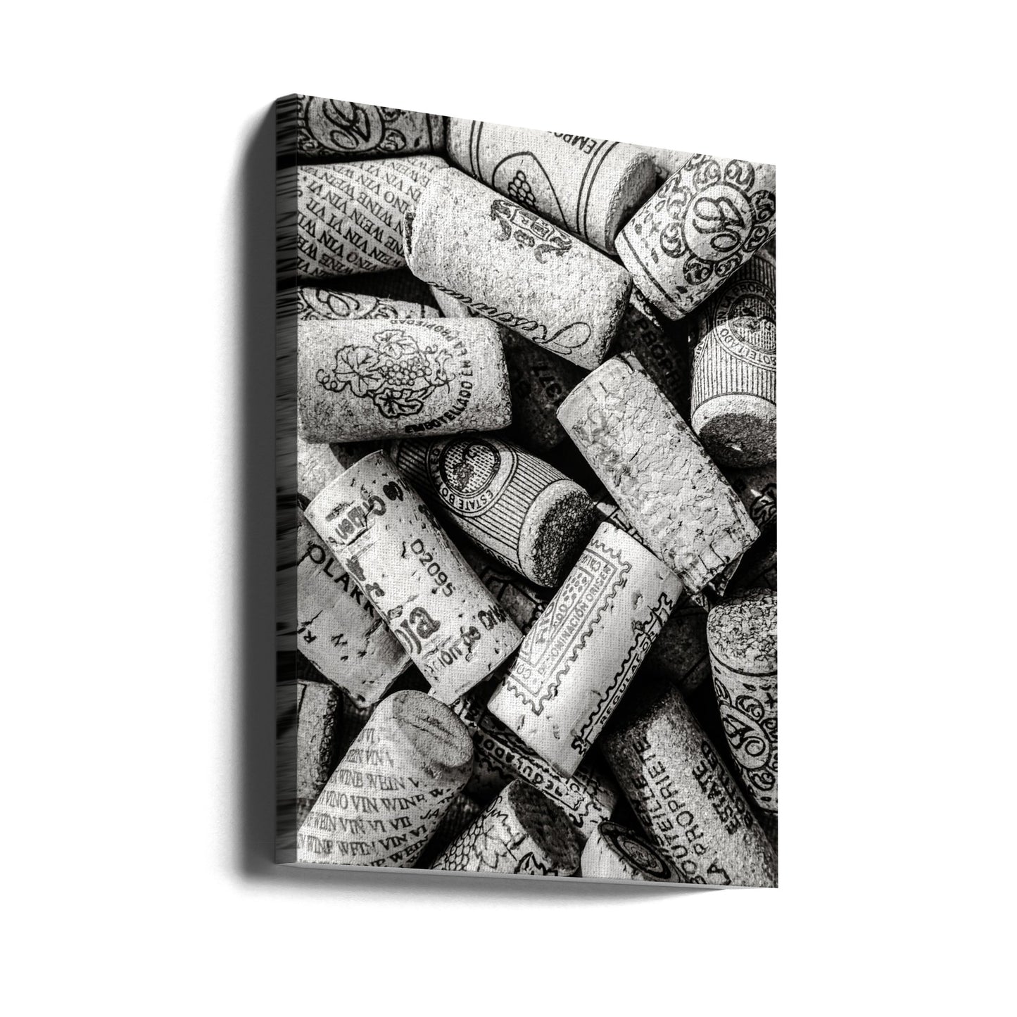 Vin 001 Bw | Tableaux sur Toile