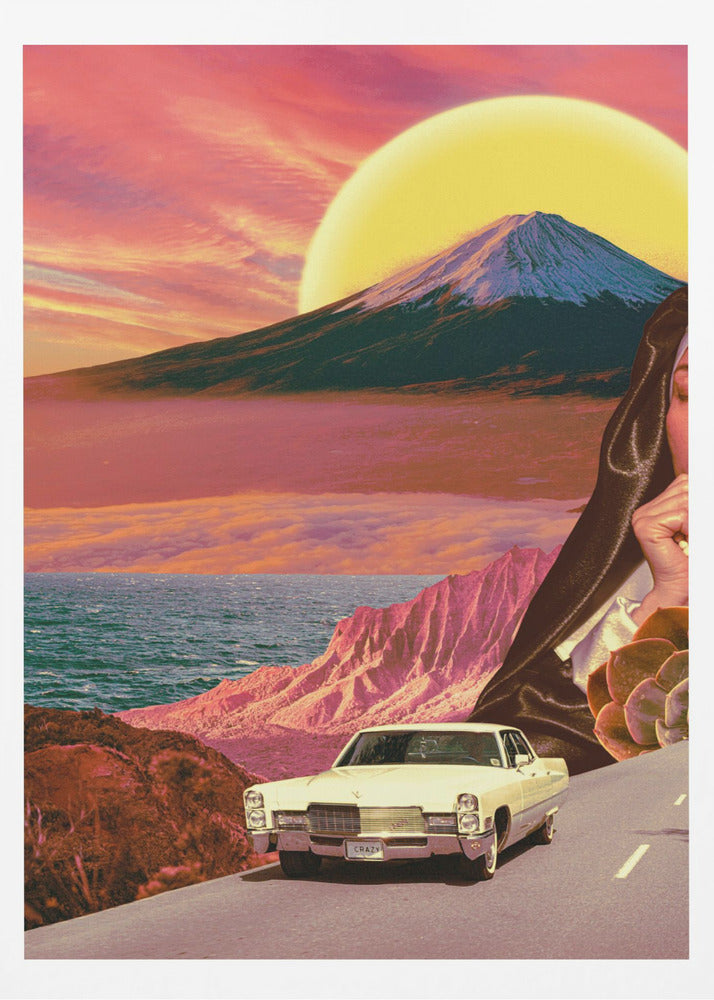 Retro Landscape Collage | Poster