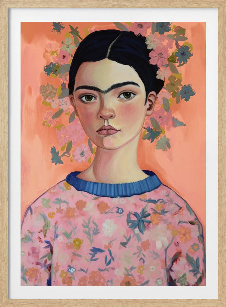 Young Frida (Peach) | Poster