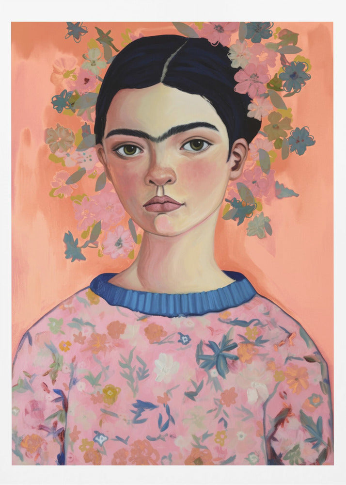 Young Frida (Peach) | Poster