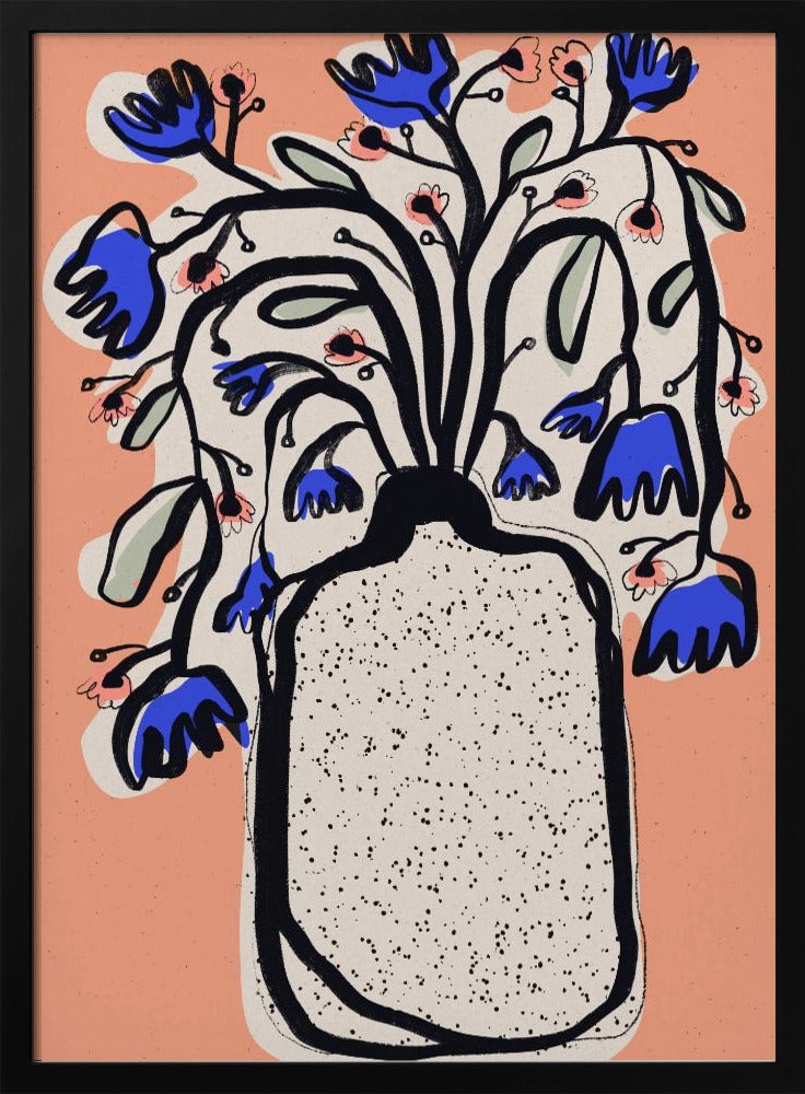 Schöner Blumenstrauß (Pfirsich) | Poster