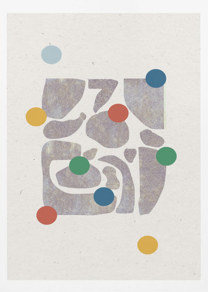 Harmonie colorée | Affiche