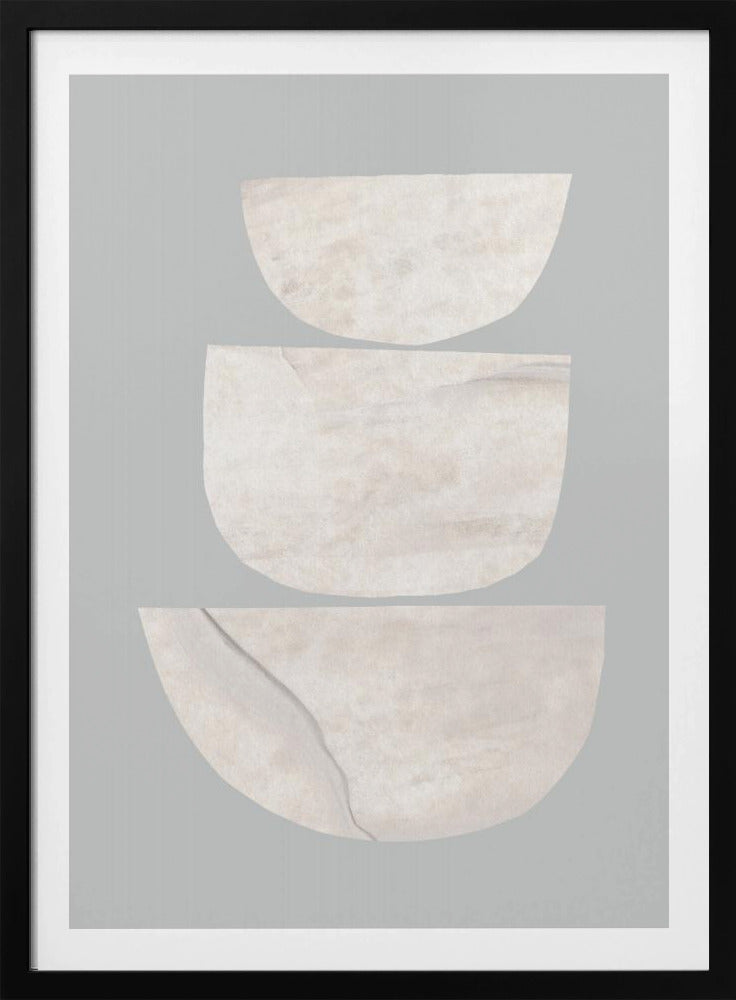 Strukturierte organische Formen | Poster
