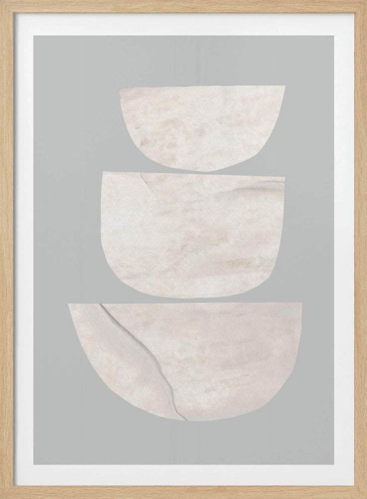 Strukturierte organische Formen | Poster